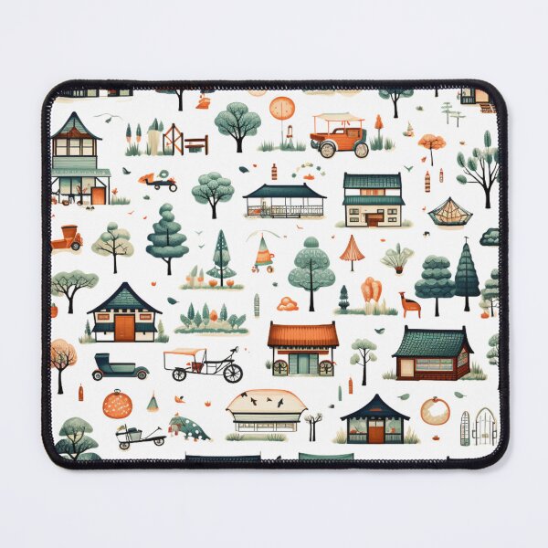 Item preview, Springtime Townscape Collection designed and sold by peach-lab01.