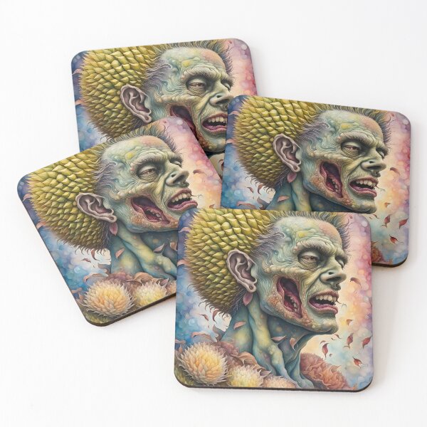 Item preview, A zombie has a durian for a head. designed and sold by sutterystory.