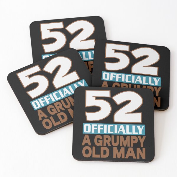 Item preview,  52 officially a grumpy old man designed and sold by giftfromheart.