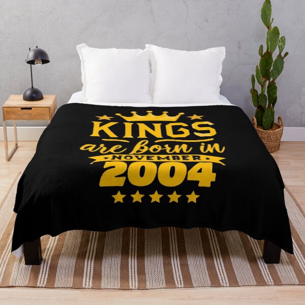 Item preview, Kings Are Born In November 2004 19th Birthday designed and sold by Sofia Rose Design ⭐️⭐️⭐️⭐️⭐️.