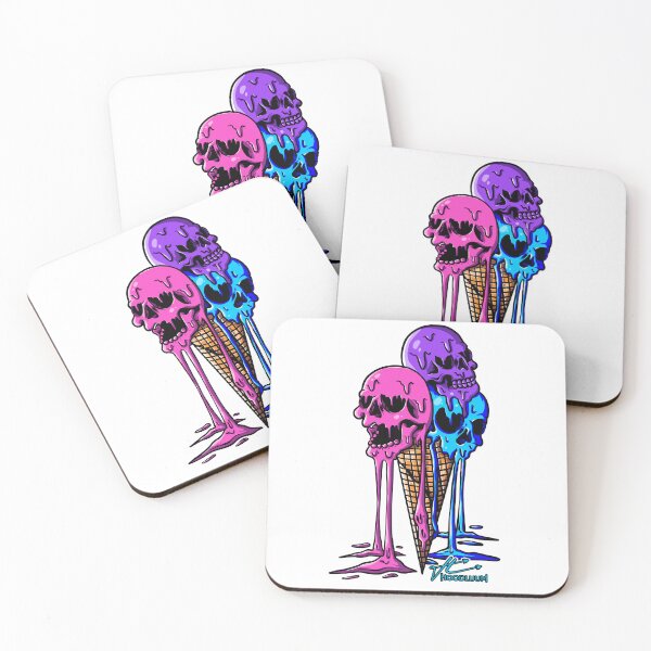 Item preview, Ice Cream Skulls designed and sold by ChattyChicks.