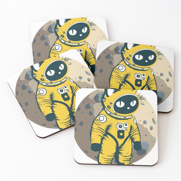 Item preview, astronaut cat style vector designed and sold by GiovanniCancemi.