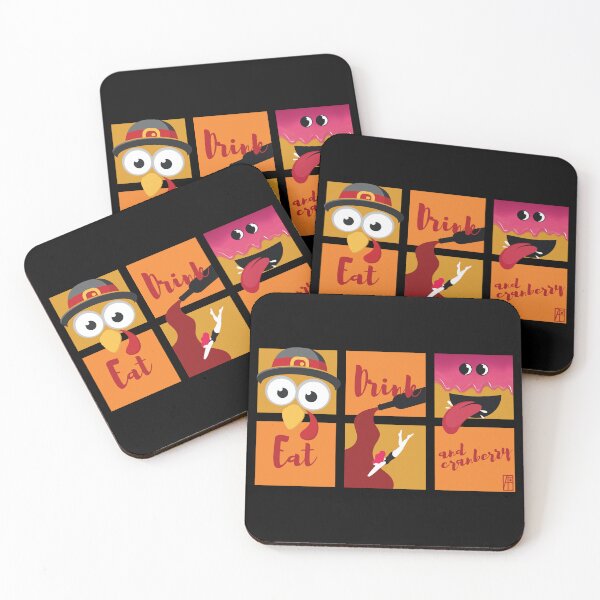 Item preview, Eat, Drink, and Cranberry - happy thanksgiving day - funny design designed and sold by ArtProjectShop.