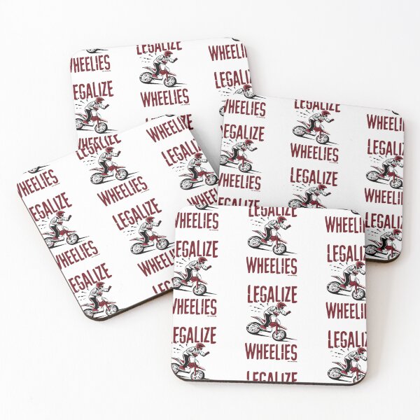 Item preview, Legalize Wheelies designed and sold by ColorFlick.