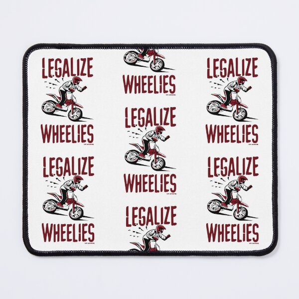 Item preview, Legalize Wheelies designed and sold by ColorFlick.