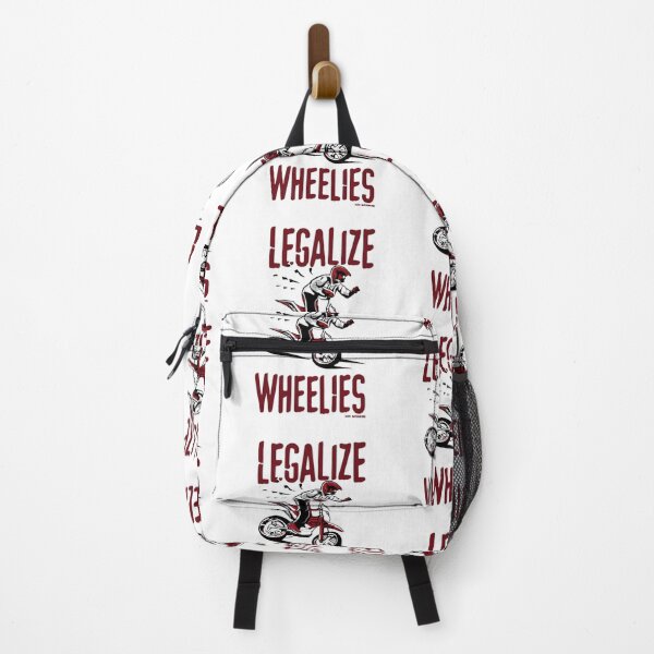 Item preview, Legalize Wheelies designed and sold by ColorFlick.