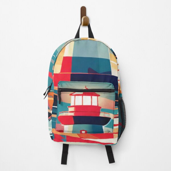 Item preview, Abstract Seascape Lighthouse designed and sold by KoliBabb.