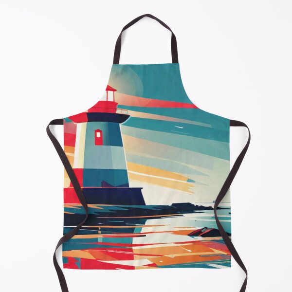 Item preview, Abstract Seascape Lighthouse designed and sold by KoliBabb.