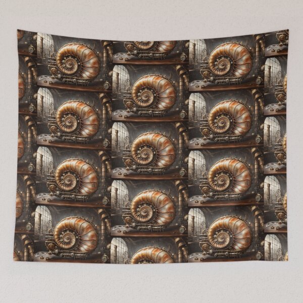 Item preview, Steampunk Nautilus Shell designed and sold by Randy Turnbow.