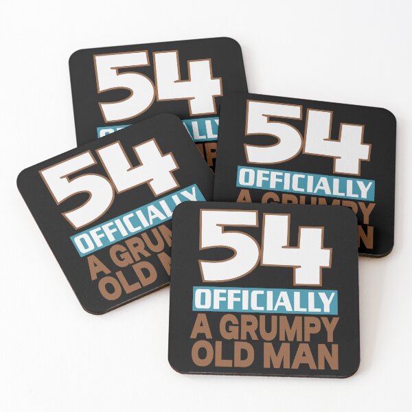 Item preview, 54 officially a grumpy old man designed and sold by giftfromheart.