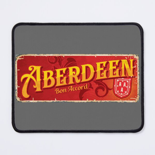 Item preview, Aberdeen City Scotland Sticker T-Shirt 01 designed and sold by LocationInks.