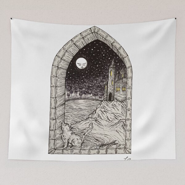 Item preview, Castle under the Moonlight designed and sold by letyrizia.