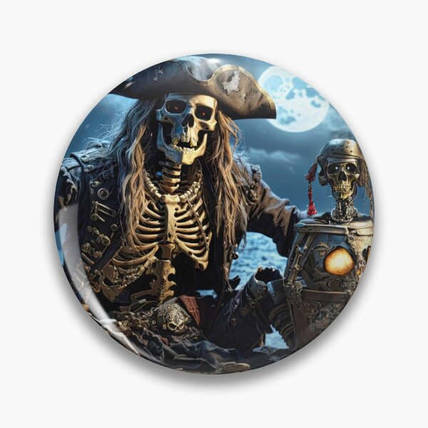 Artikelvorschau, Pirate Booty Under a Full Moon entworfen und verkauft von Glenburn Graphics.