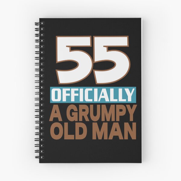 Item preview, 55 officially a grumpy old man designed and sold by giftfromheart.