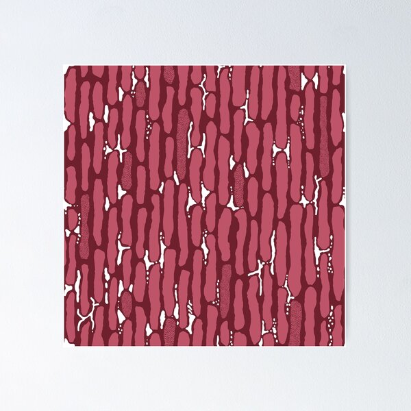 Item preview, Noodle Strips - Maroon designed and sold by Ili Dobi.