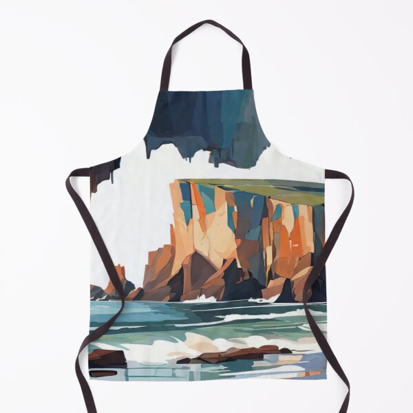 Item preview, Abstract Seascape Rocky Cliffs designed and sold by KoliBabb.