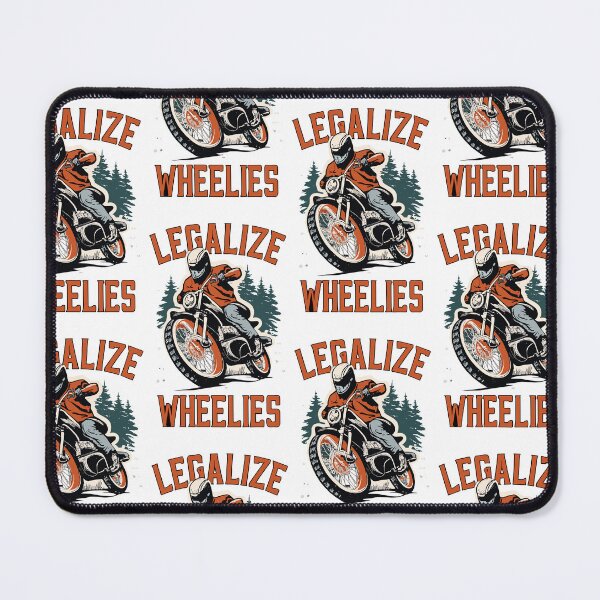 Item preview, Legalize Wheelies designed and sold by ColorFlick.