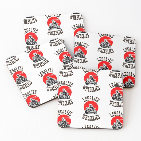 Item preview, Legalize Wheelies designed and sold by ColorFlick.