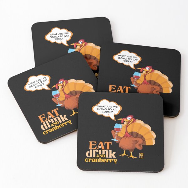 Item preview, Eat, Drink, and Cranberry - happy thanksgiving day - funny design designed and sold by ArtProjectShop.