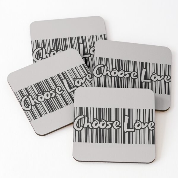 Item preview, Choose Love barcode designed and sold by PixelRealm.