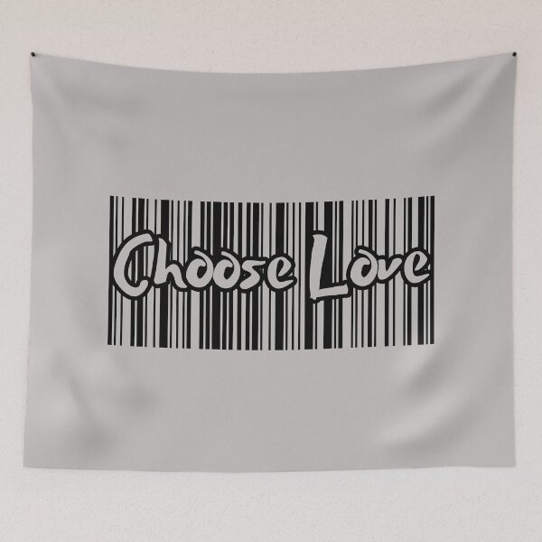 Item preview, Choose Love barcode designed and sold by PixelRealm.