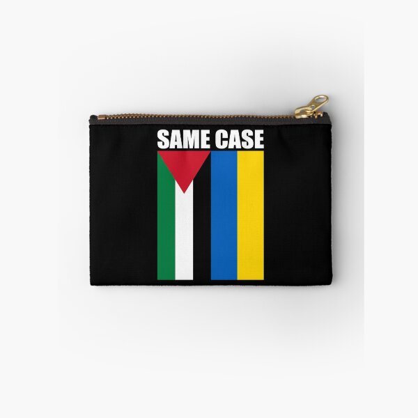 Item preview, Palestine and Ukraine Same Case, Palestinian & Ukrainian flag designed and sold by Blue-Cat-Eye.