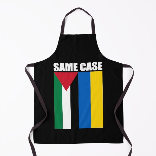 Item preview, Palestine and Ukraine Same Case, Palestinian & Ukrainian flag designed and sold by Blue-Cat-Eye.