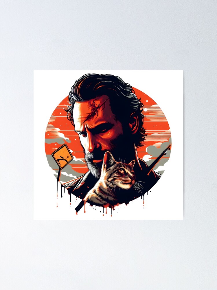 Rick Grimes ( TWD ) Poster for Sale by risingdigitall