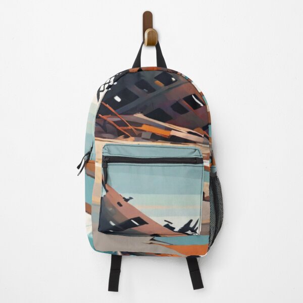 Item preview, Abstract Seascape Shipwreck designed and sold by KoliBabb.
