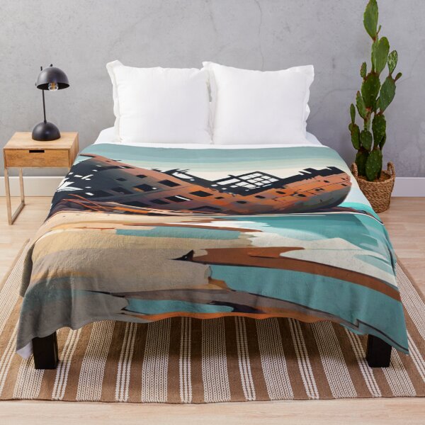 Item preview, Abstract Seascape Shipwreck designed and sold by KoliBabb.