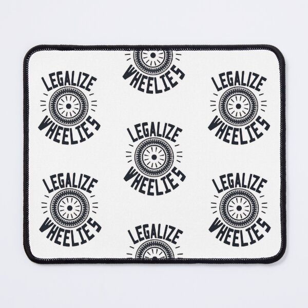 Item preview, Legalize Wheelies designed and sold by ColorFlick.