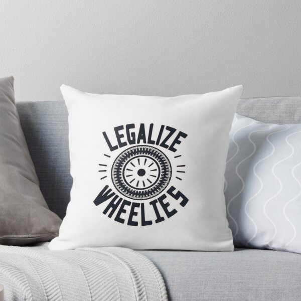 Item preview, Legalize Wheelies designed and sold by ColorFlick.