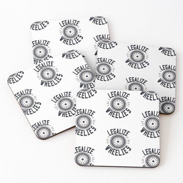 Item preview, Legalize Wheelies designed and sold by ColorFlick.