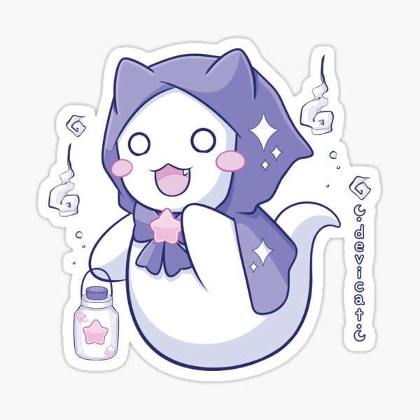 Item preview, CandiCat Ghost Cat • 2023 designed and sold by Devi Cat.