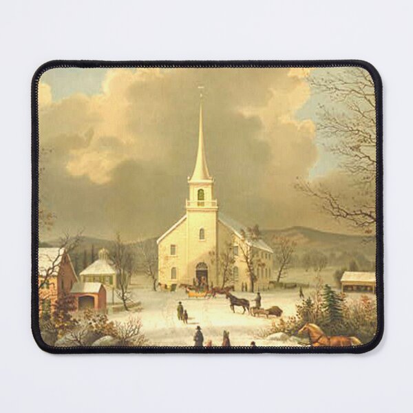 Item preview, Americana, Town and Church designed and sold by teepossible.