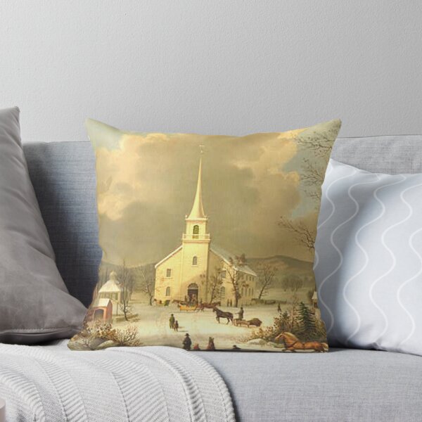 Item preview, Americana, Town and Church designed and sold by teepossible.