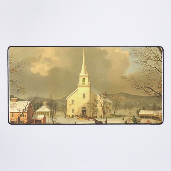 Item preview, Americana, Town and Church designed and sold by teepossible.