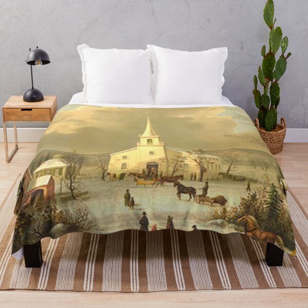 Item preview, Americana, Town and Church designed and sold by teepossible.