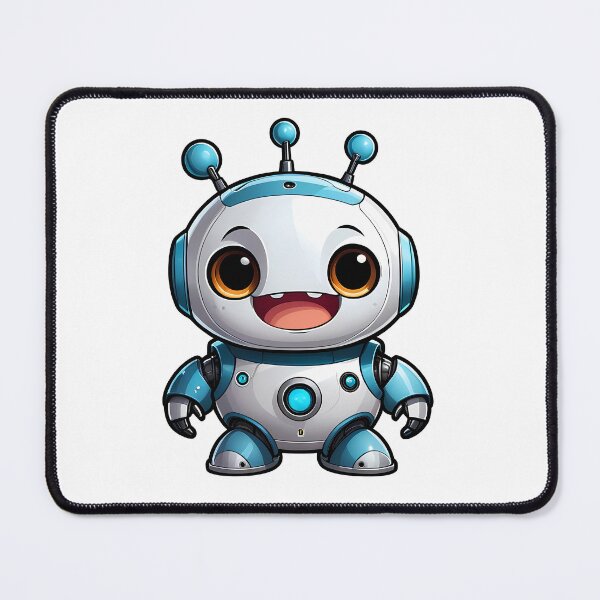 Item preview, Cute Robot Cartoon designed and sold by PixelFixArt.