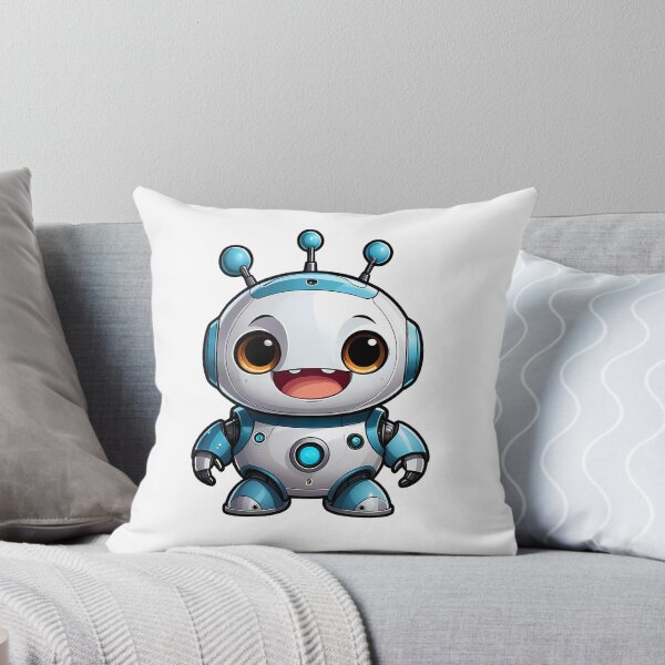 Item preview, Cute Robot Cartoon designed and sold by PixelFixArt.