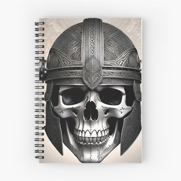 Item preview, Warrior Skull designed and sold by Psy-Dye-AI.