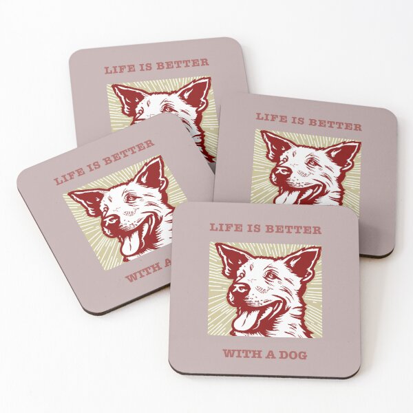 Item preview, Life is better with a dog designed and sold by kookycomet.