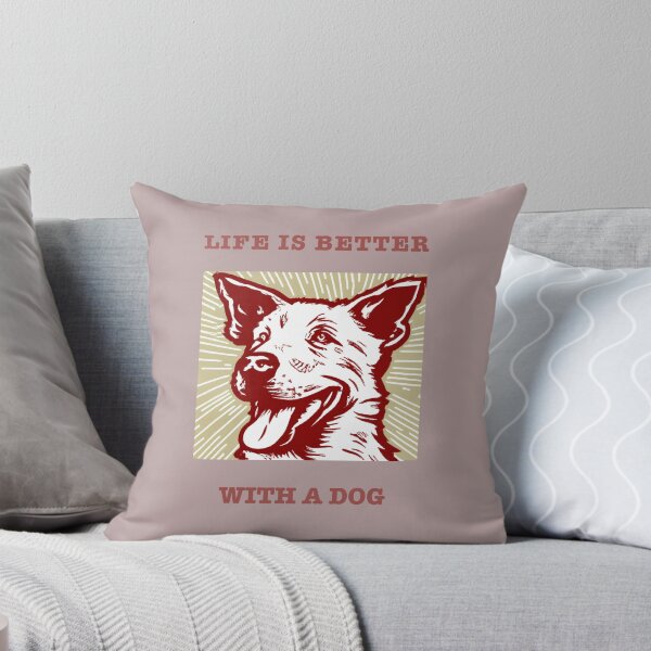 Item preview, Life is better with a dog designed and sold by kookycomet.