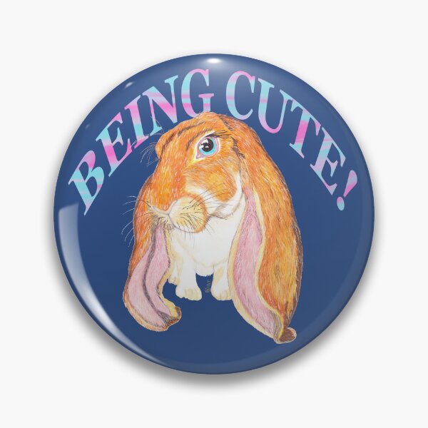 Item preview, ENGLISH LOP BEING CUTE BLUE designed and sold by BeritValk.