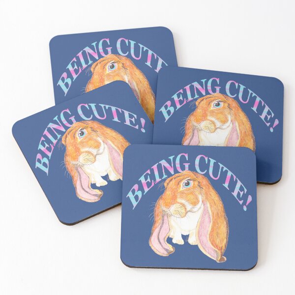 Item preview, ENGLISH LOP BEING CUTE BLUE designed and sold by BeritValk.