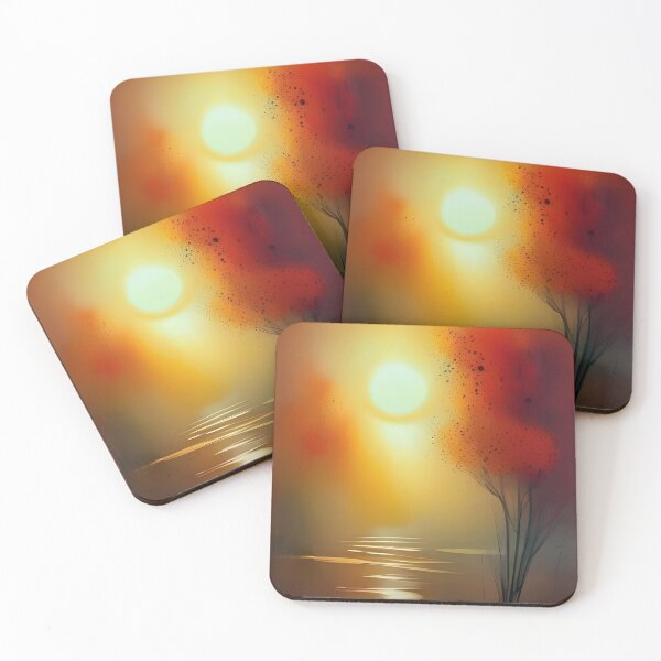 Item preview, Abstract Fall Sunset designed and sold by Lightworker11.