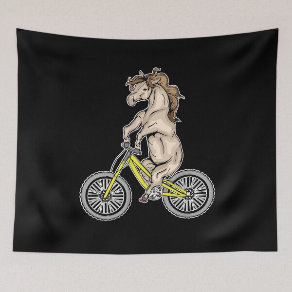 Item preview, Funny Horse Lover Gift Bicycle Horse Riding designed and sold by DSWShirts.