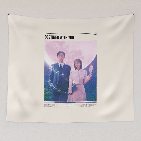 Item preview, Destined With You, Minimalist Kdrama (2023) designed and sold by PinkandP.