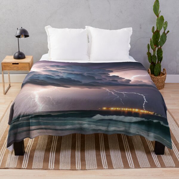 Item preview, Abstract Seascape Thunderstorm designed and sold by KoliBabb.