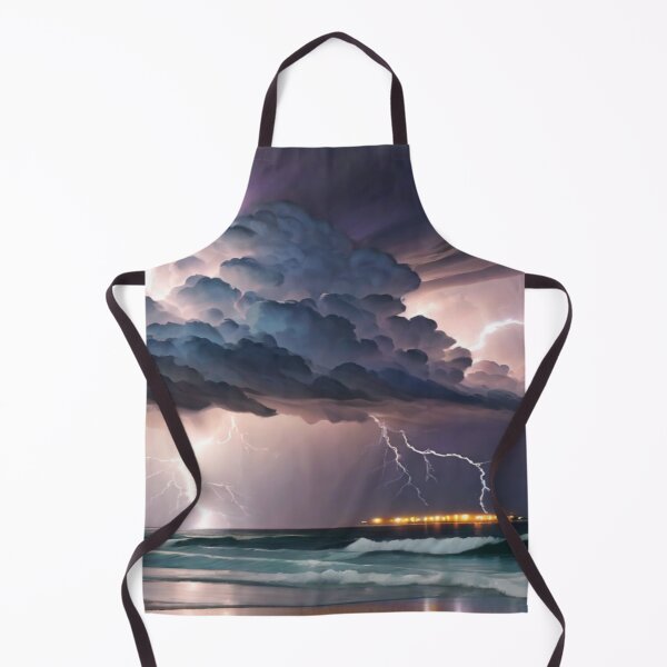 Item preview, Abstract Seascape Thunderstorm designed and sold by KoliBabb.